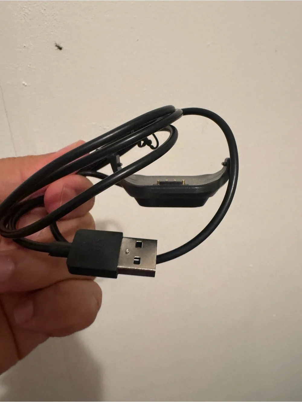 Black VR/AR Accessory Charging & Data Cable (Brand Unspecified)